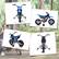 Alt View 5. Qaba - Kids Dirt Bike with Twist Throttle, 12V Electric Motorcycle, Electric Bike for Toddler with Wheels, Rear Suspension.
