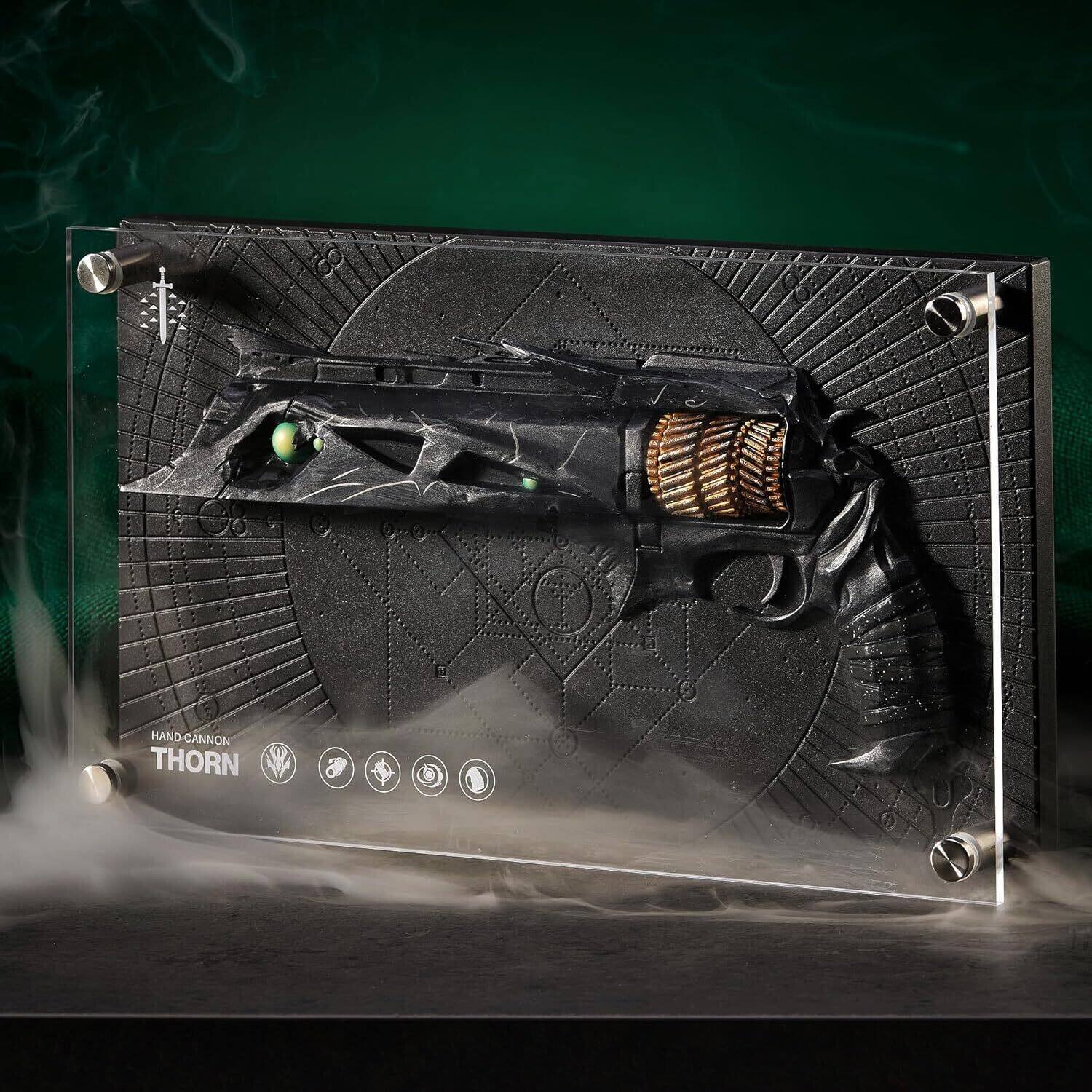 The text on the image is: "HAND CANNON THORN".