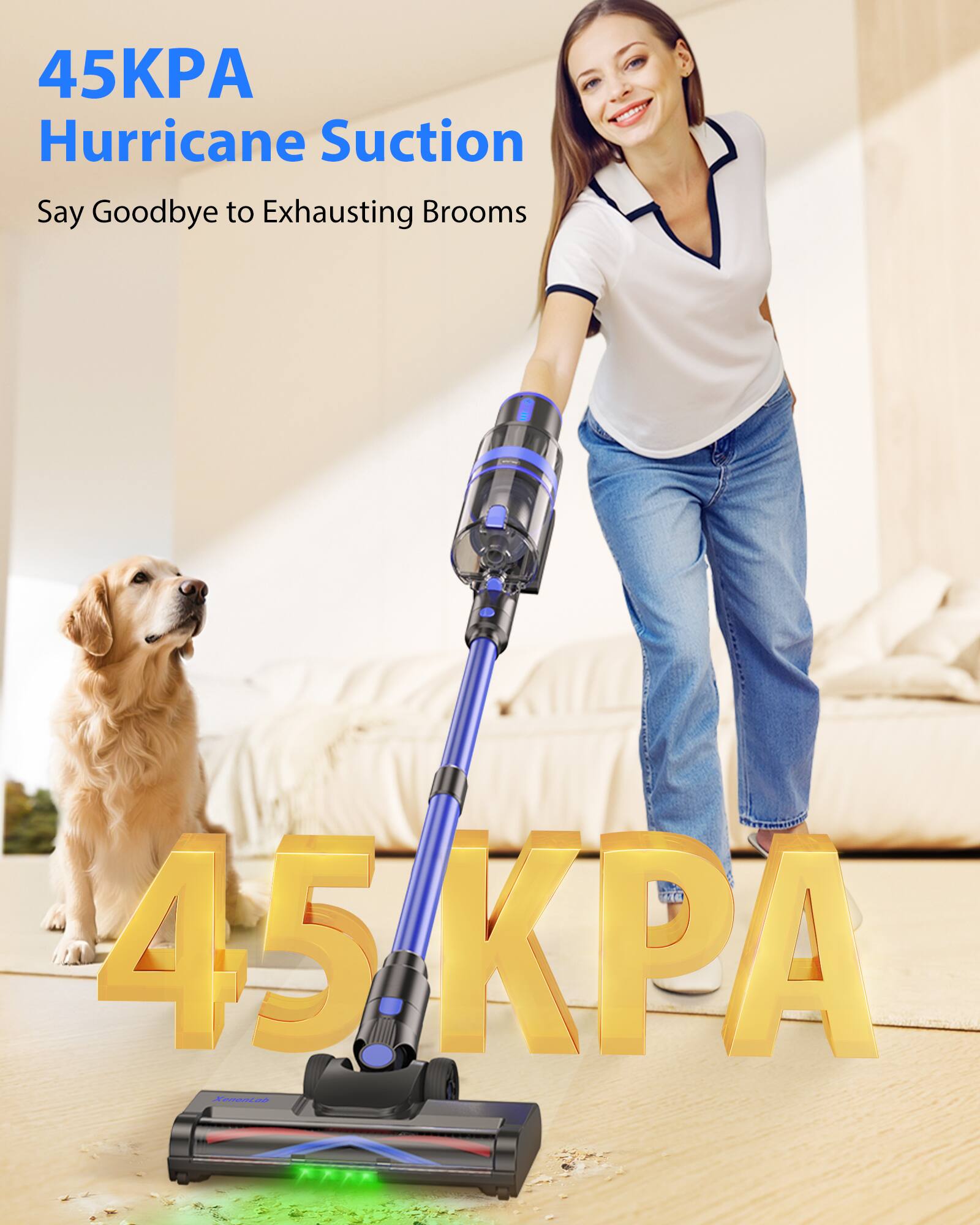 45KPA Hurricane Suction  
Say Goodbye to Exhausting Brooms  

www.mgn  
MAN 45KPA XenonLob