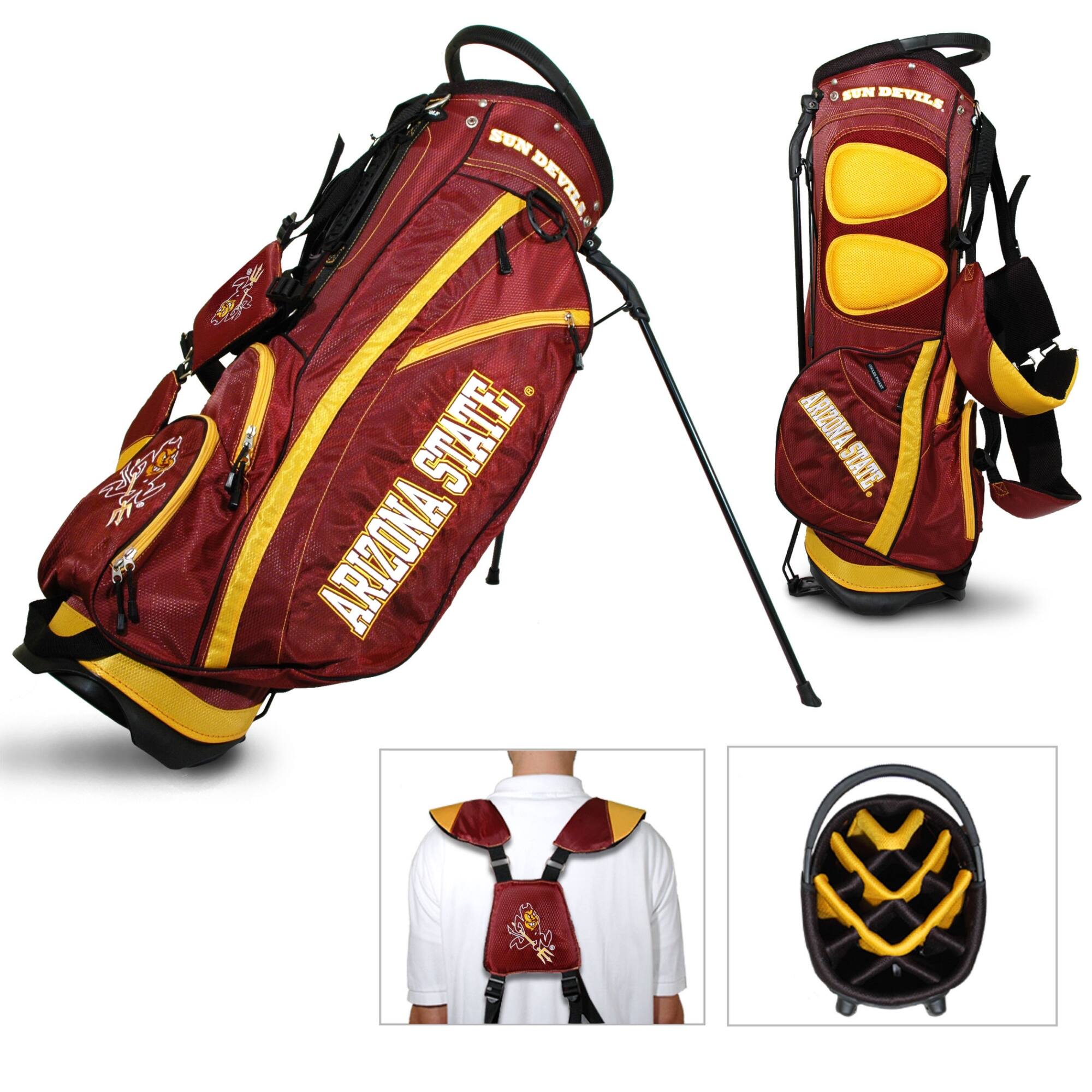 Team Golf Arizona State Sun Devils Fairway Stand Golf Bag Multicolor ...