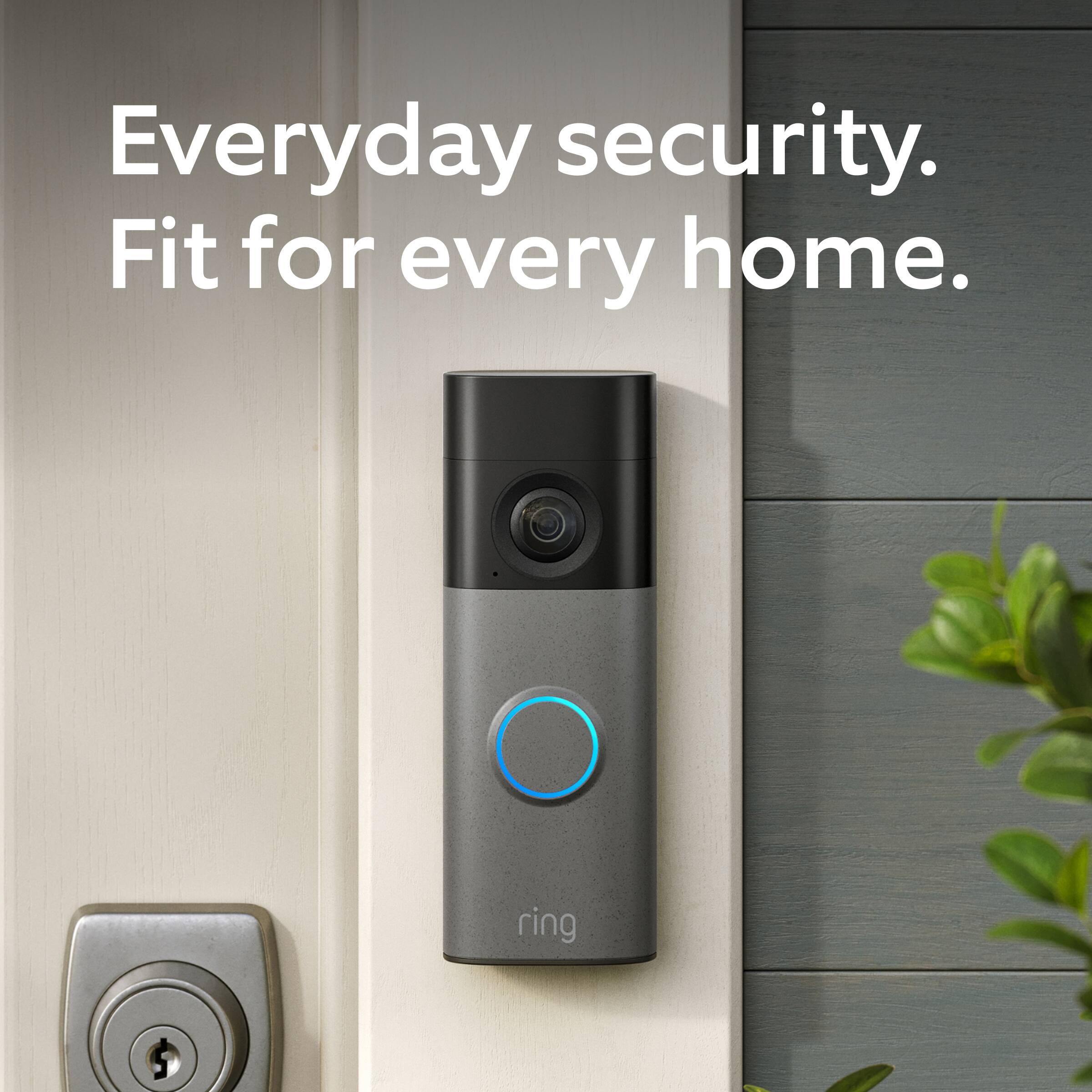 Everyday security.  
Fit for every home.  
ring