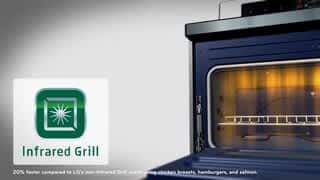 LG - Infrared Grill Heating - Product Overview video 0 minutes 23 seconds