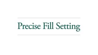 Café Precise Fill Setting Demo video 0 minutes 14 seconds