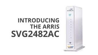 ARRIS SURFboard SVG2482AC DOCSIS 3.0 Cable Modem online & AC2350 Wi-Fi Router