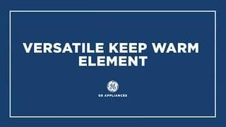 Keep Warm Setting video 0 minutes 19 seconds