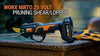 Cordless Pruning ShearLopper overview viddeo video 0 minutes 41 seconds