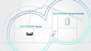 Max-Stream Routers and Seamless Roaming video 1 minutes 11 seconds