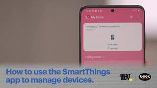 Tech Tips: How to use the SmartThings app to manage devices. (Dotcom Version) video 5 minutes 29 seconds