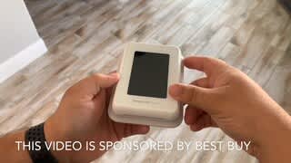 Echo Show (2nd Gen) and Honeywell smart thermostat. video 1 minutes 54 seconds
