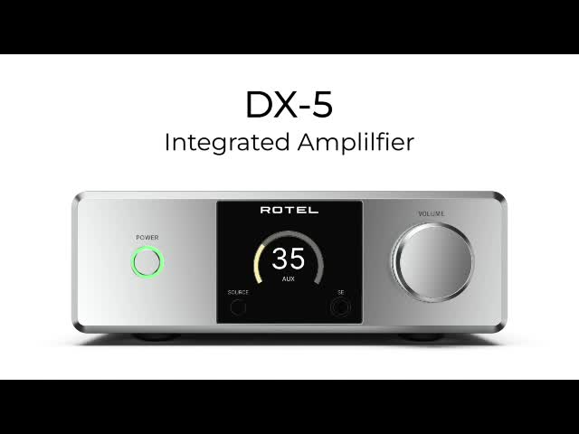 DX-5 Integrated Amplifier video 0 minutes 23 seconds