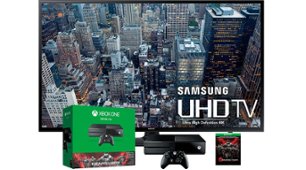 Samsung UN55JU6400 55″ 4K LED Smart UHDTV + Xbox One Gears of War: Ultimate Edition Bundle
