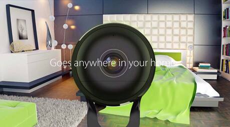 Wi-Fi camera, goes anywhere in your home