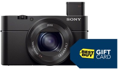 Sony Cyber-Shot RX100M III 20.1MP Digital Camera