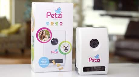 Treat dispensing pet camera