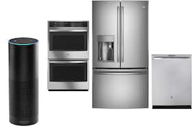 Refrigerator, wall oven, dishwasher, Echo