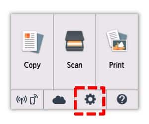 LCD screen inset