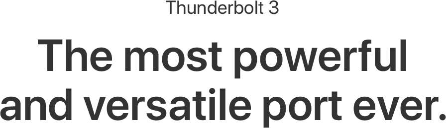 The most powerful and versatile port ever.