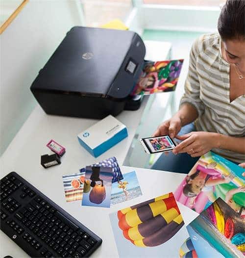 Instant ink, printer, ink cartridge, smartphone