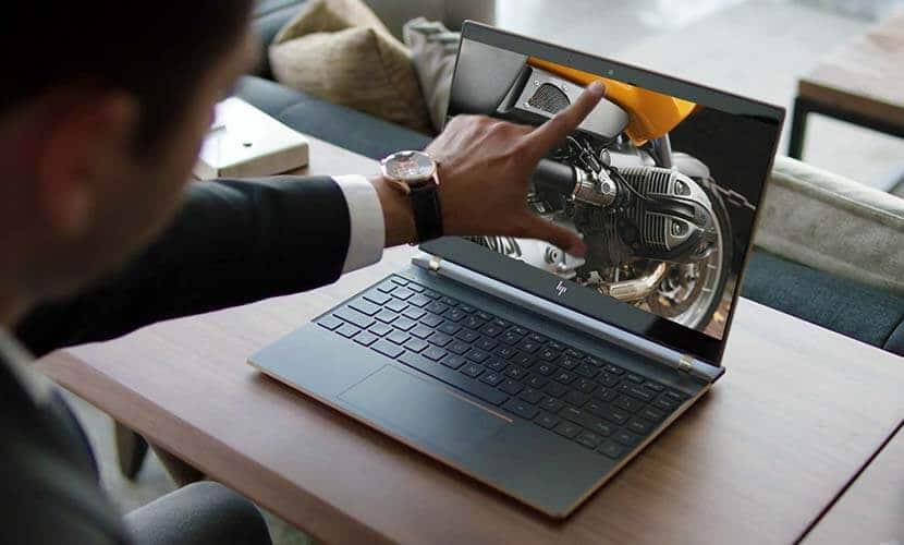 Laptop with touch screen