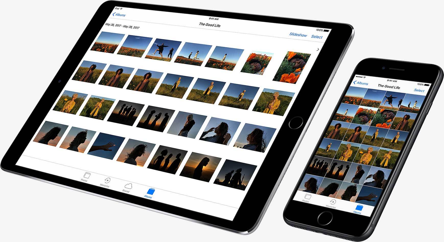 iPad, iPhone, iCloud