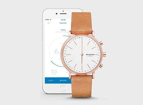 Person, cell phone, watch