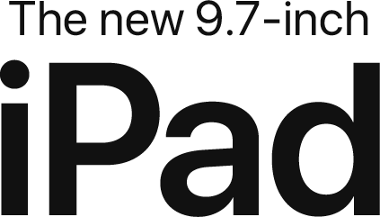 The new 9.7-inch iPad