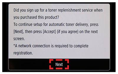 LCD screen inset