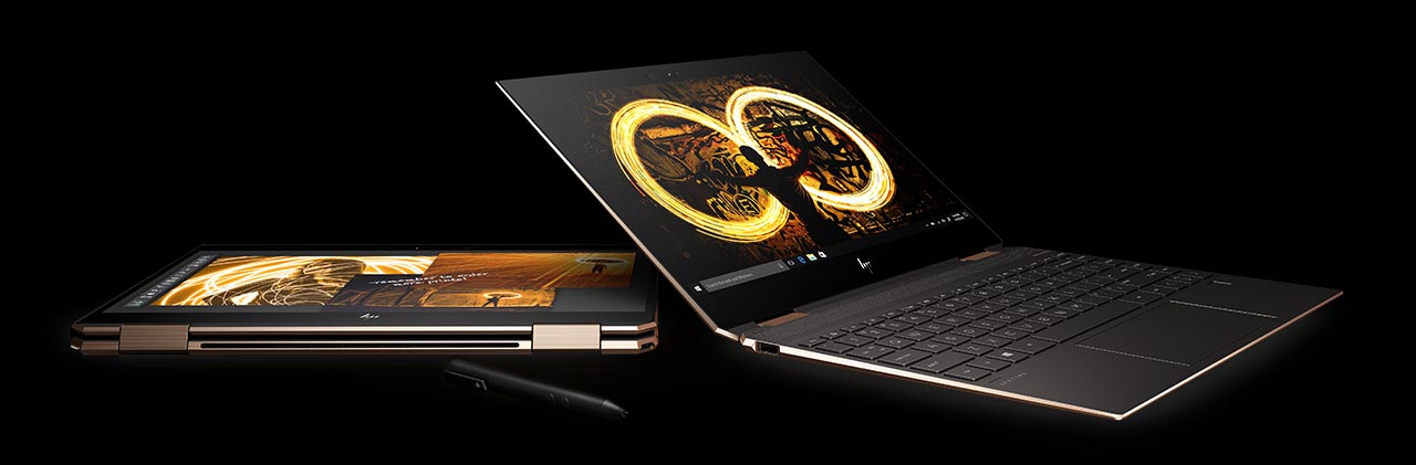 Laptop, digital pen, laptop in tablet mode