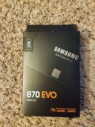 Samsung 870 EVO 2TB Internal SSD SATA MZ-77E2T0B/AM - Best Buy Samsung 870 EVO 2TB Internal SSD SATA MZ-77E2T0B/AM - Best Buy