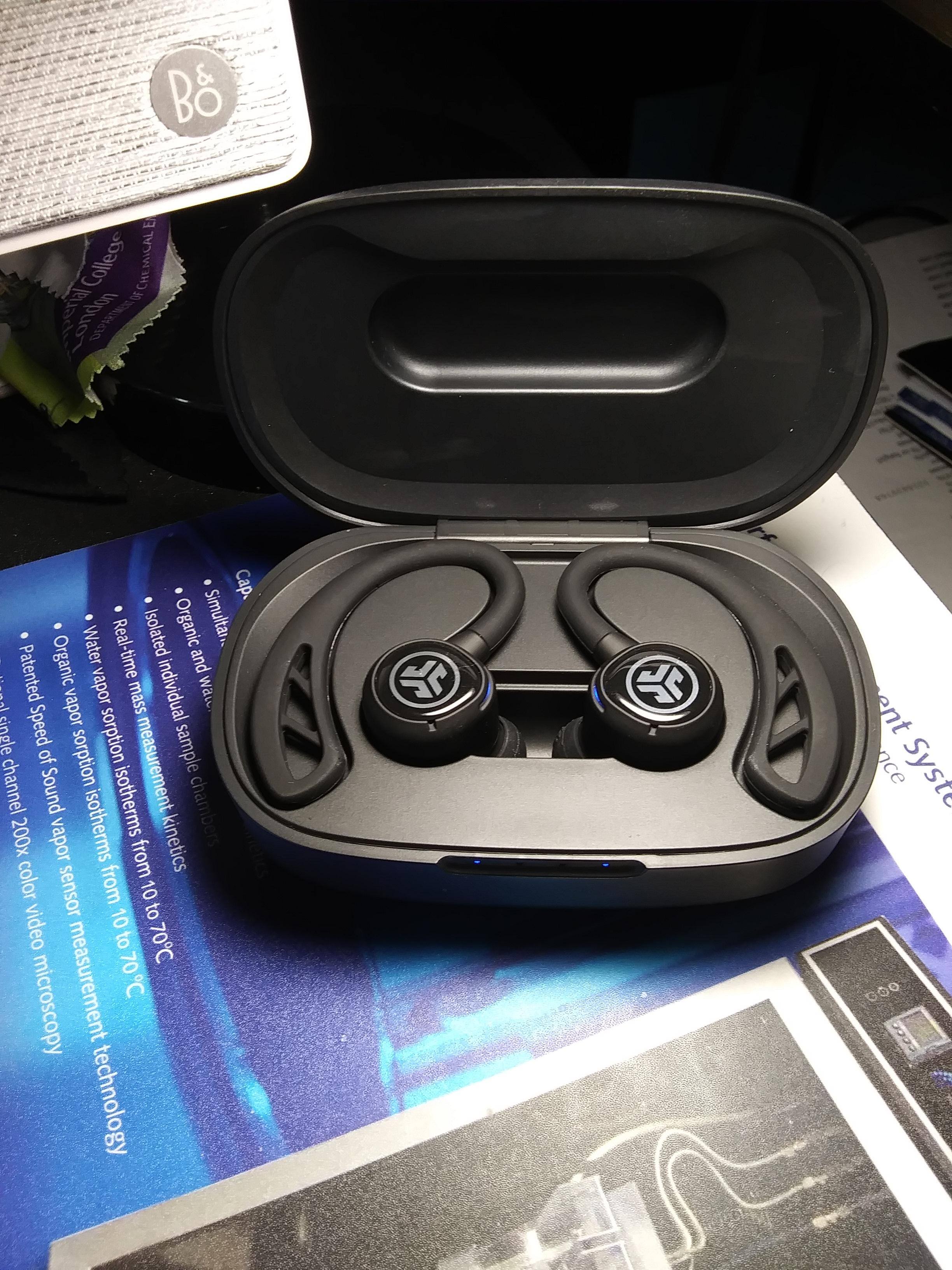 Earbuds in Case, click to load a larger version