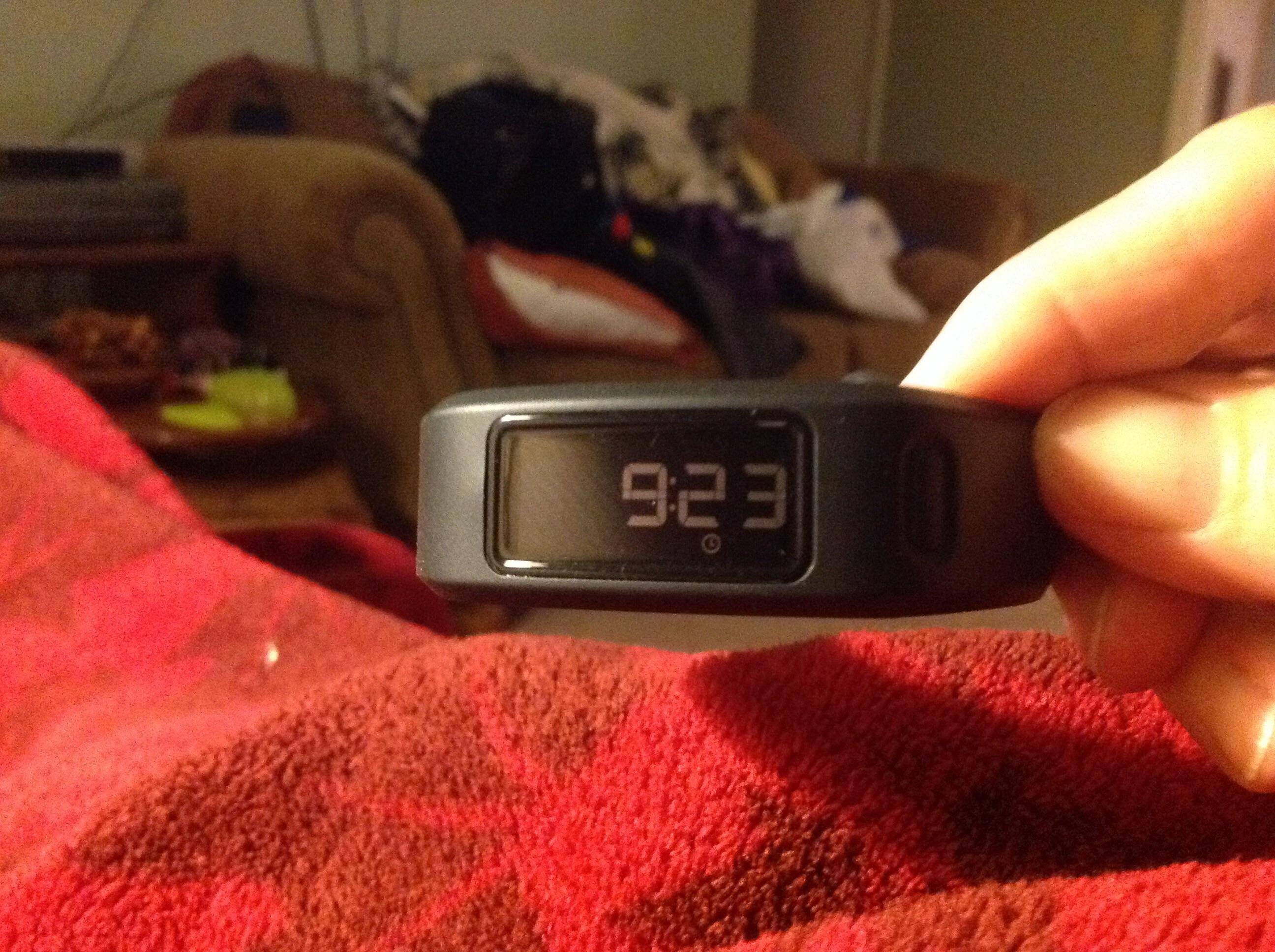 Garmin Vivofit, click to load a larger version