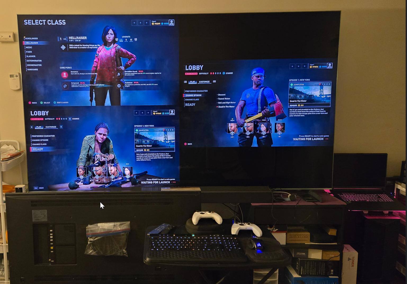 Gaming on the QM9K is SOOOO nice., click to load a larger version