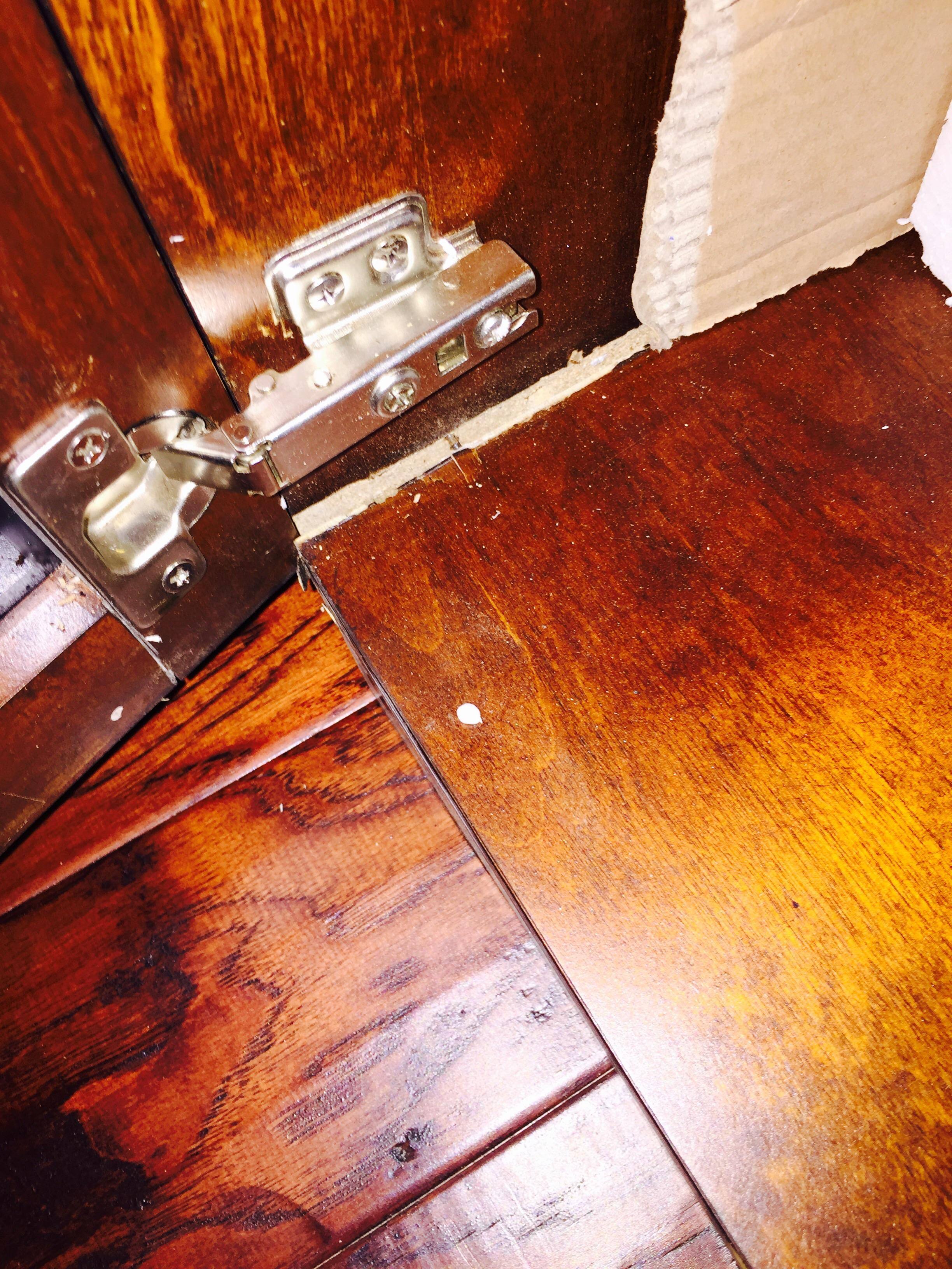 Side has come apart, click to load a larger version