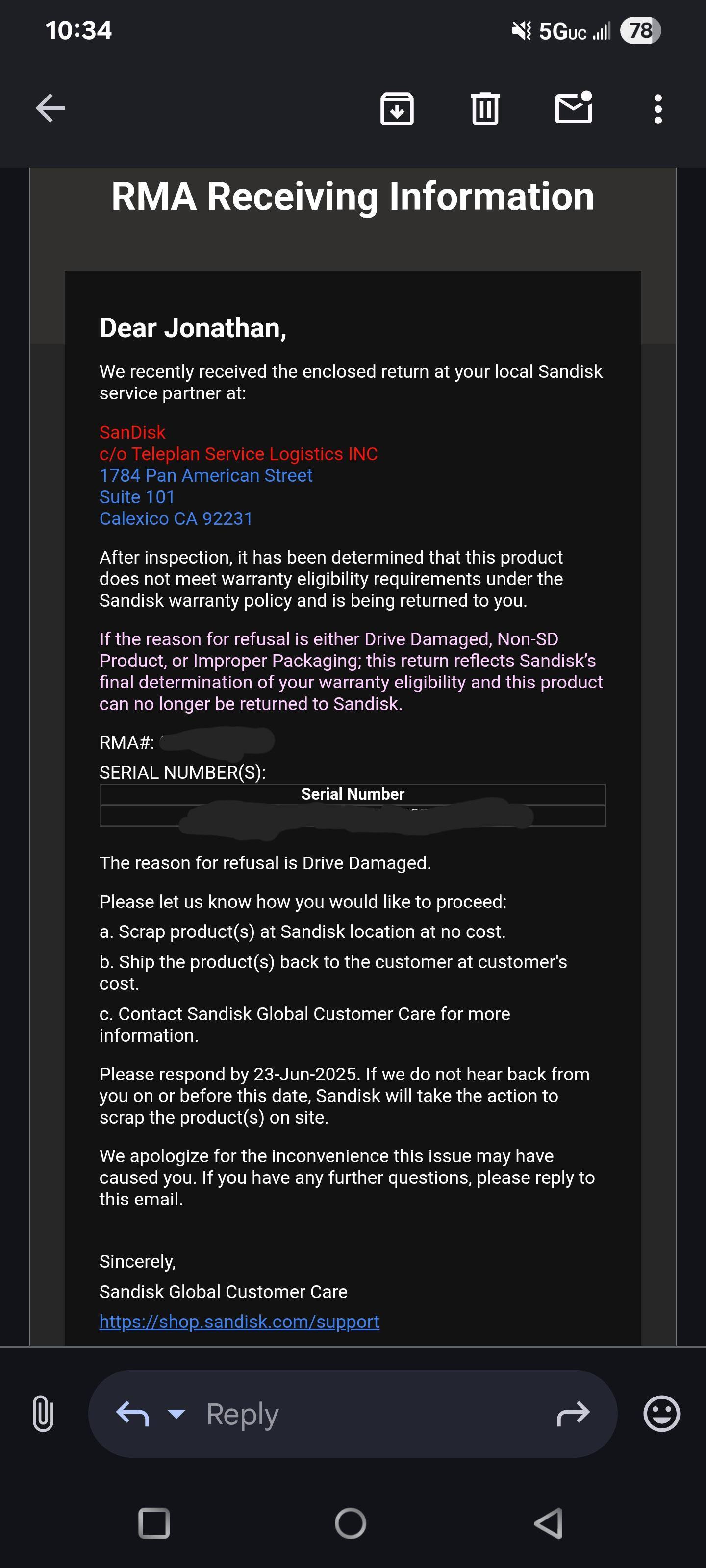 Customer provided, click to load a larger version