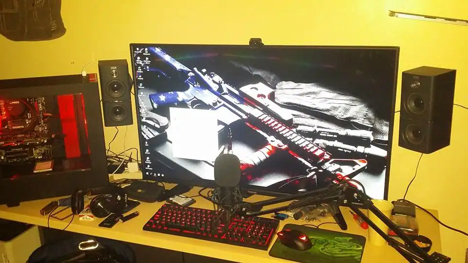 the setup, click to load a larger version