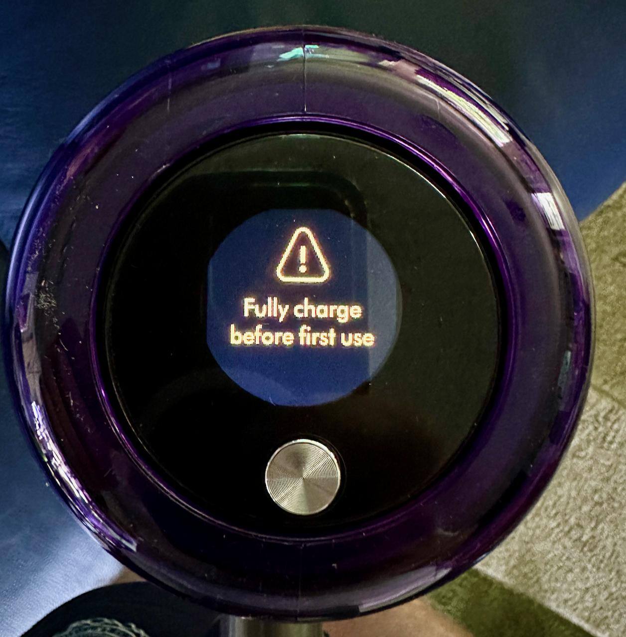 Charge before first use., click to load a larger version