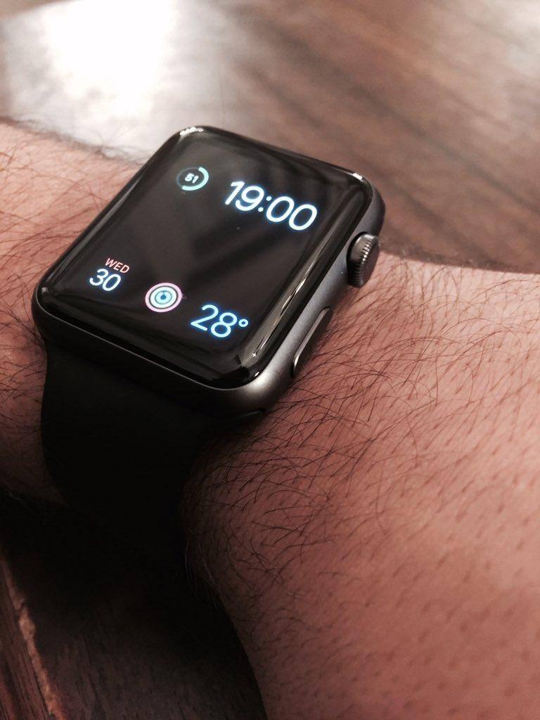 My simplistic watch face., click to load a larger version