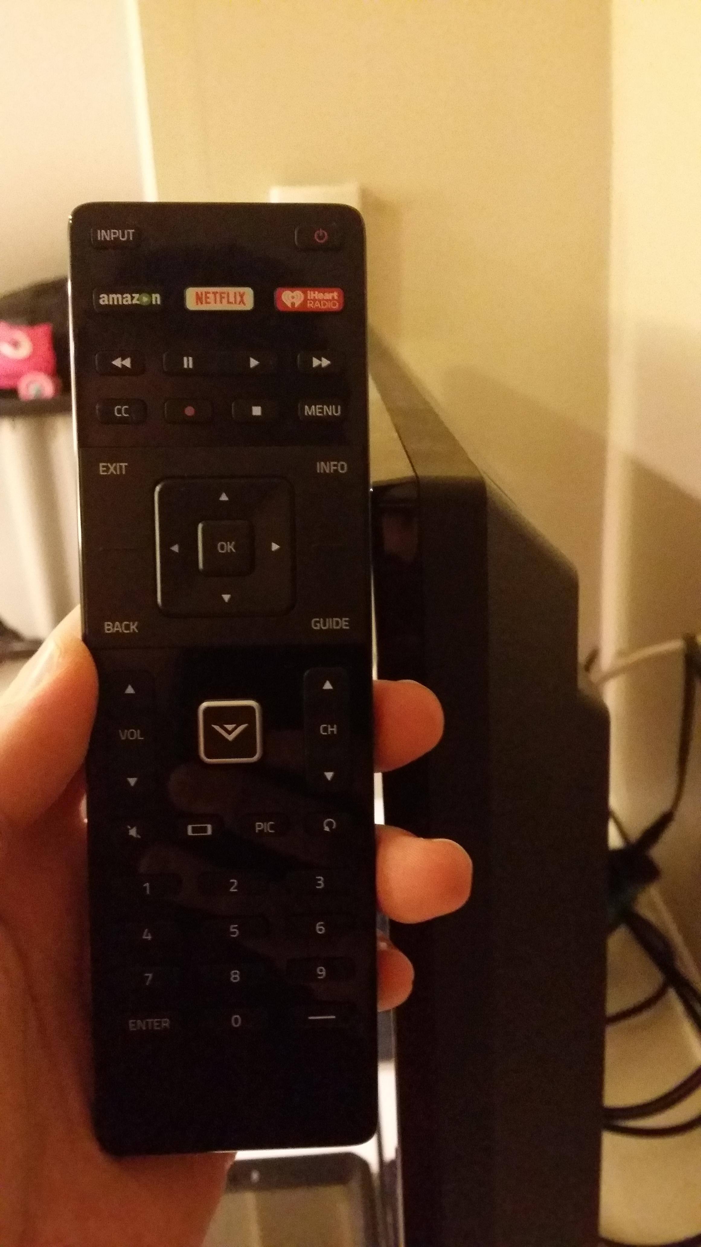 Remote w shortcut buttons, click to load a larger version