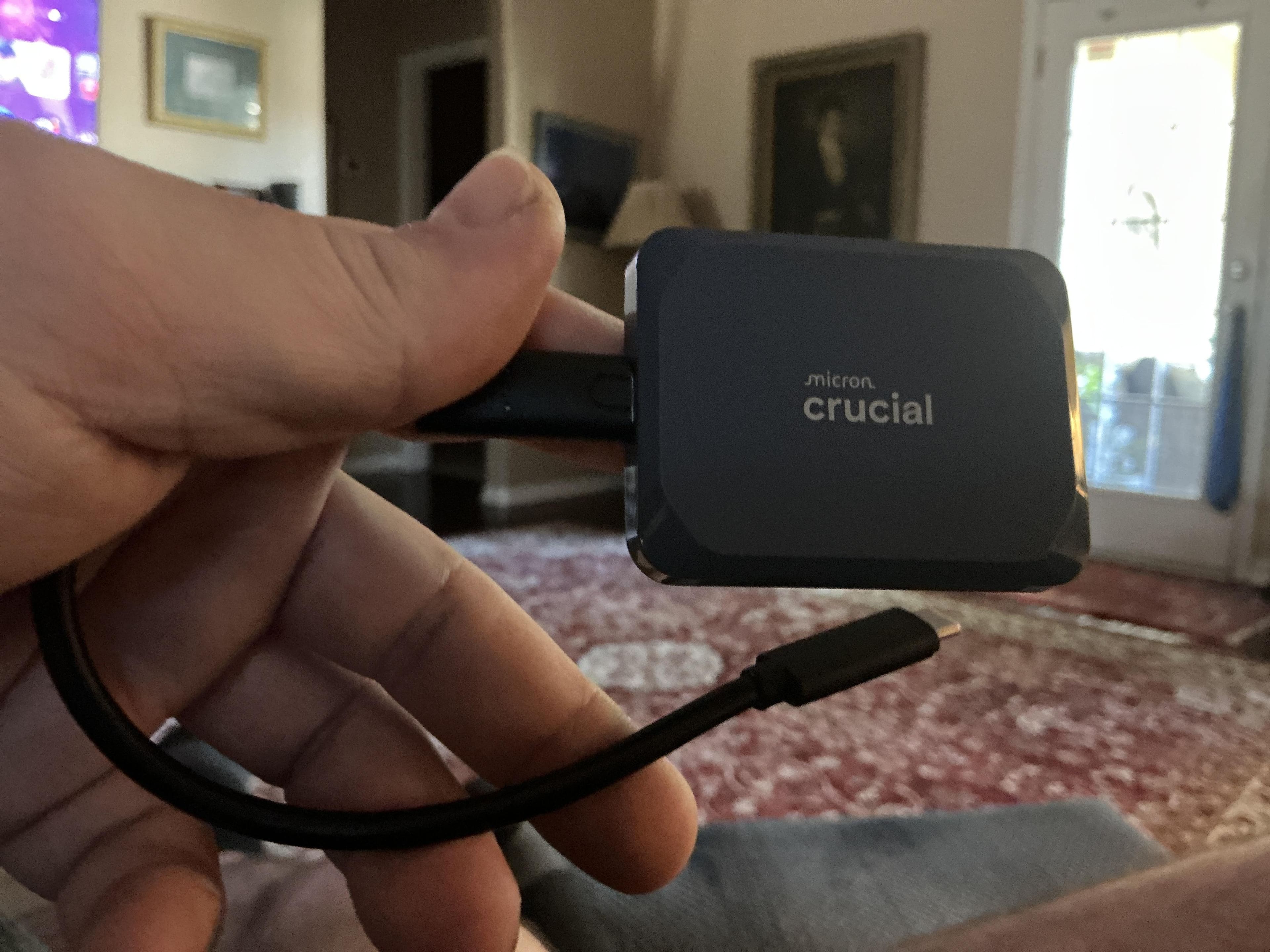 Crucial X10 6TB External USB C SSD Blue CT6000X10SSD9 - Best Buy