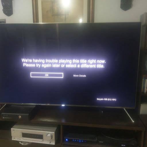 Netflix Error Msg on SamsungTV, click to load a larger version