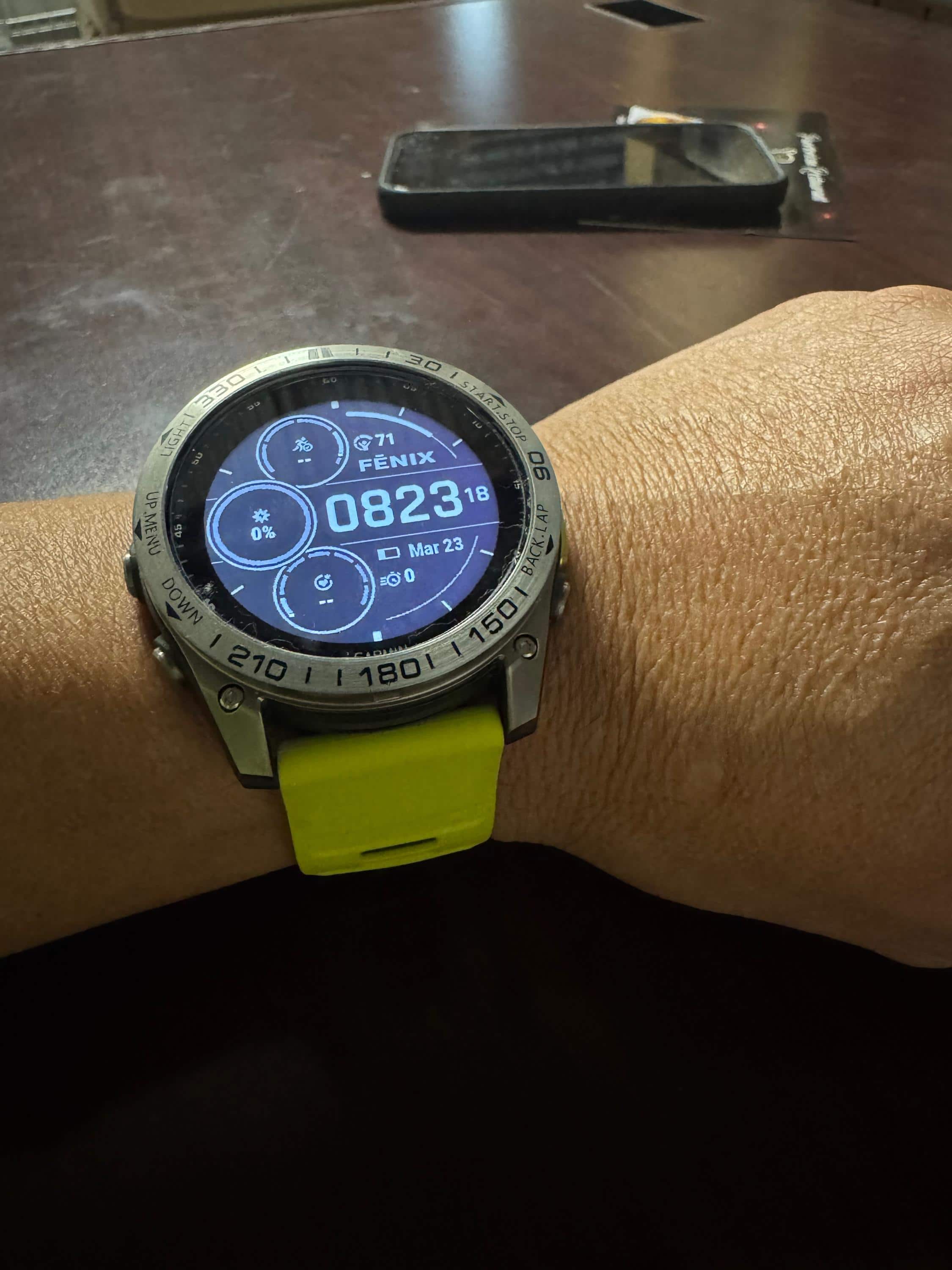Garmin fēnix 8 Solar Sapphire GPS Smartwatch 51mm Fiber reinforced