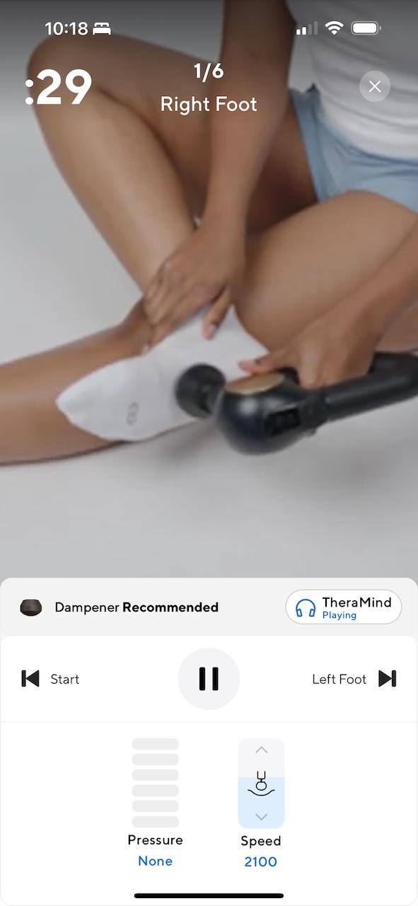 Guided routine, click to load a larger version