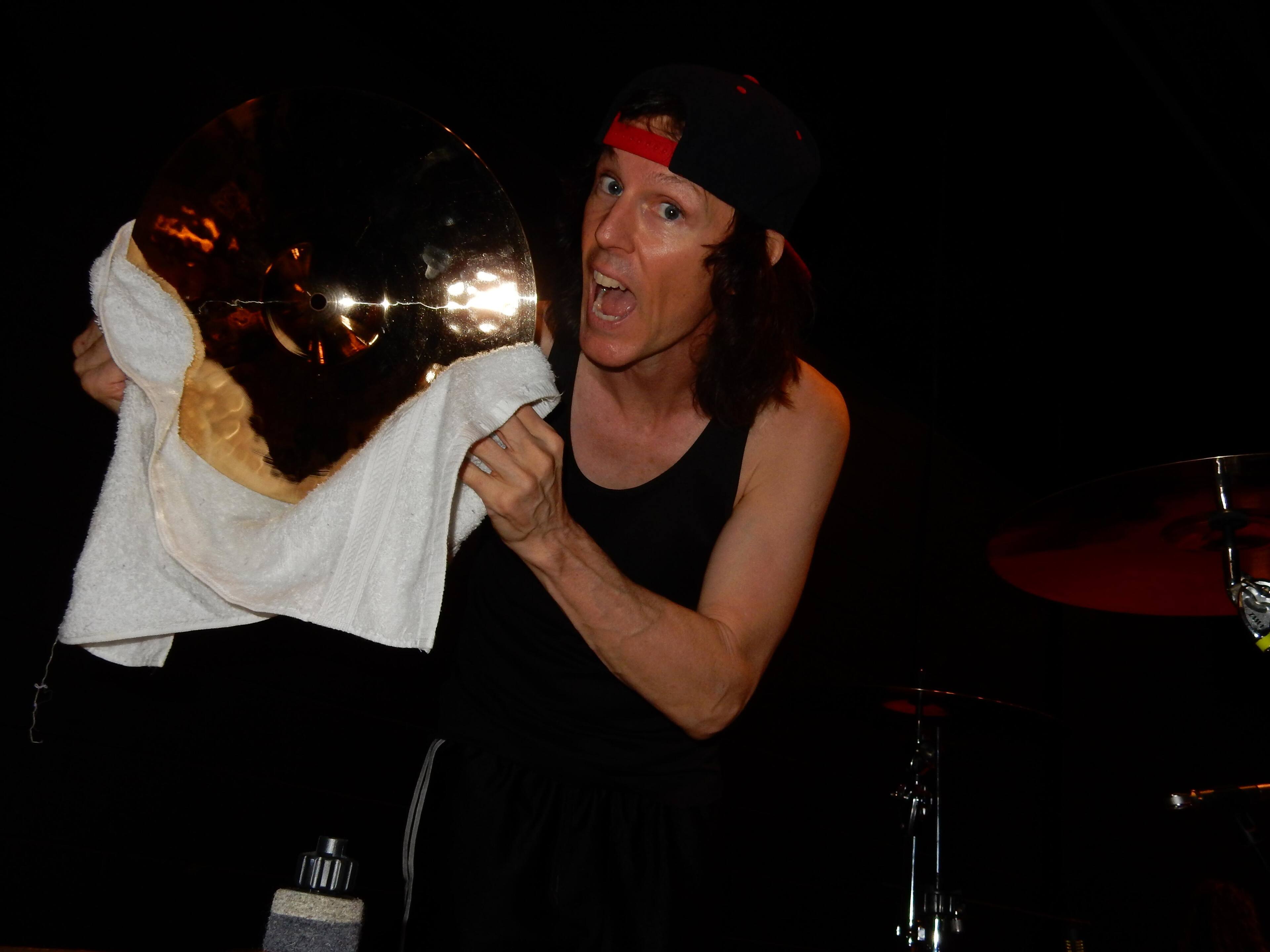 Slaughter's drummer, Zoltar, click to load a larger version