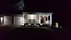 Dialing the Lifx color 1000's white setting to match our new cool white led landscaping., click to load a larger version
