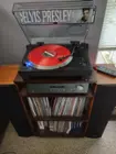 2.1 Channel Amp, Turntable, and Vinyl Record Stand, click to load a larger version