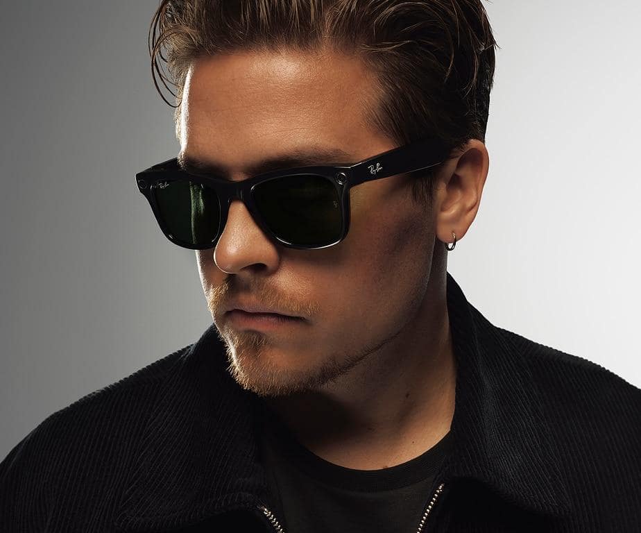 Ray Ban Meta Wayfarer (Gen 2) glasses with Meta AI, Audio, Photo