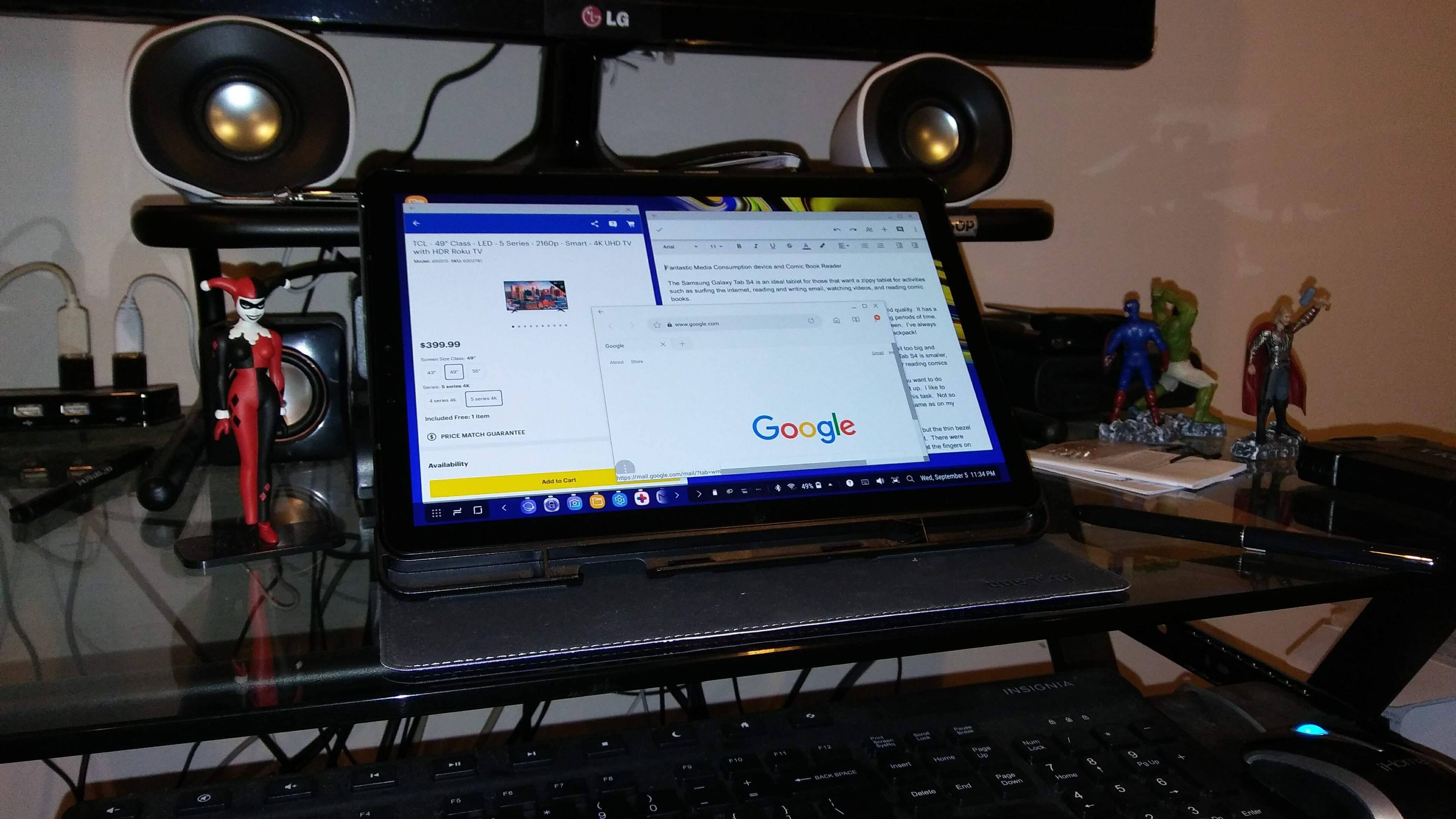 Samsung DeX Mode, click to load a larger version