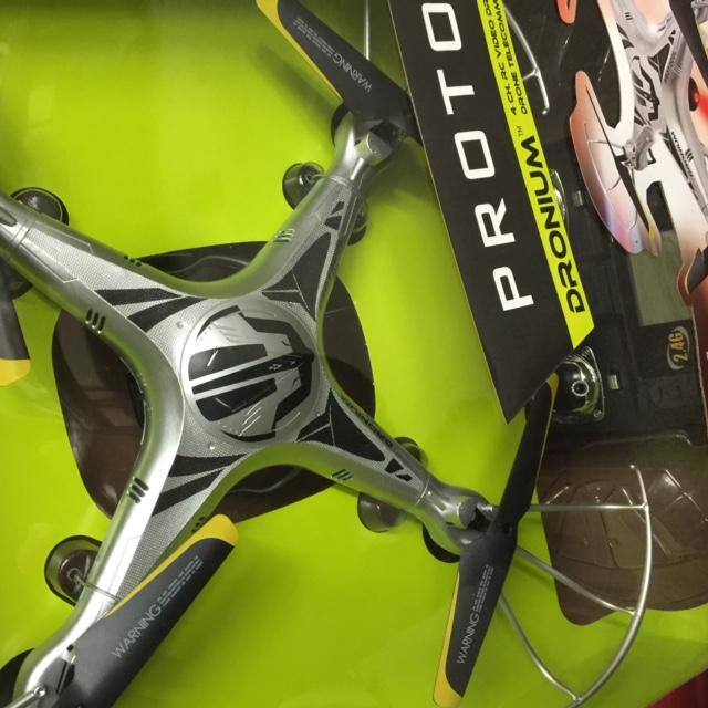 Before unboxing Dronium, click to load a larger version