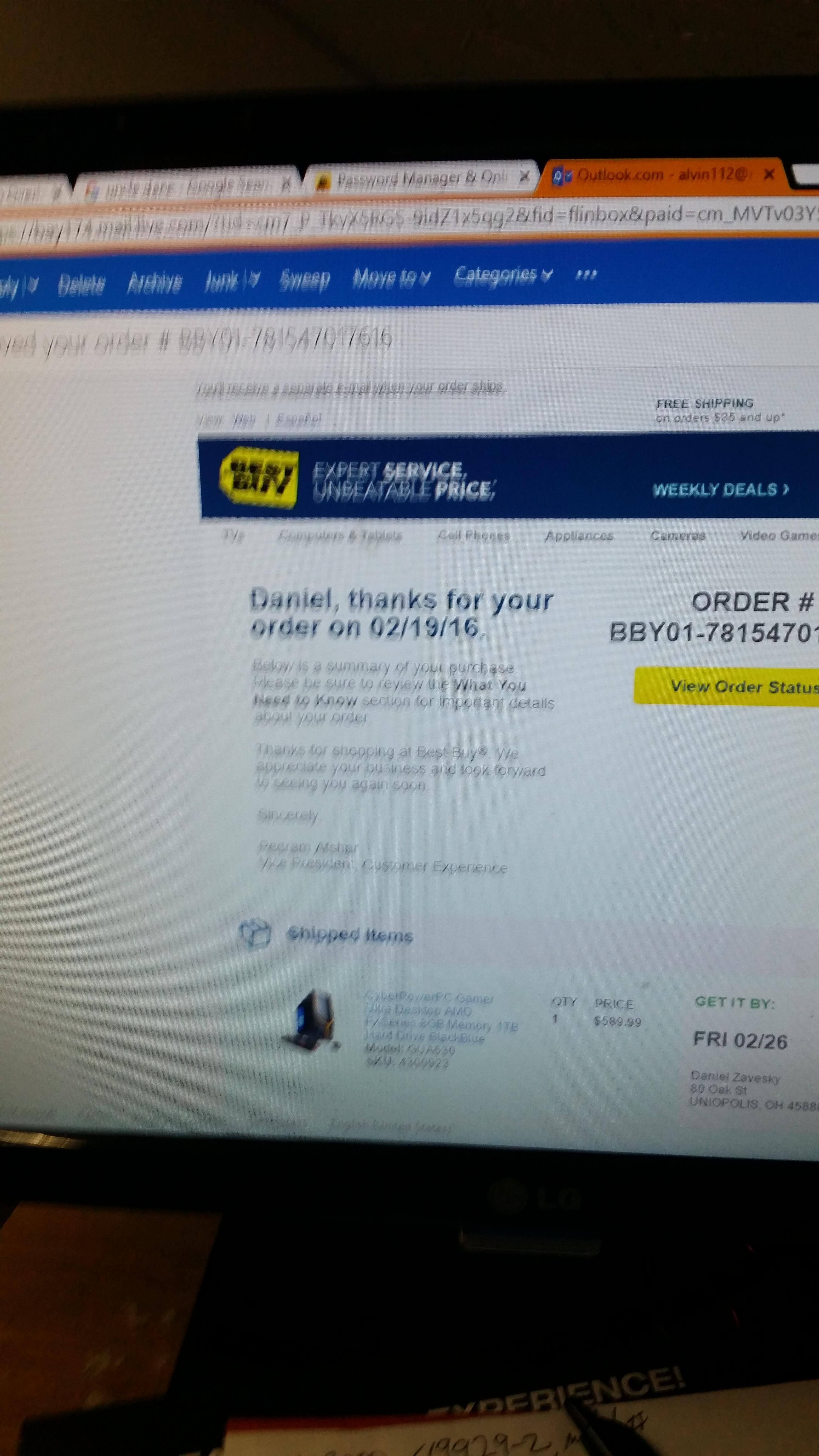 Customer provided image, click to load a larger version