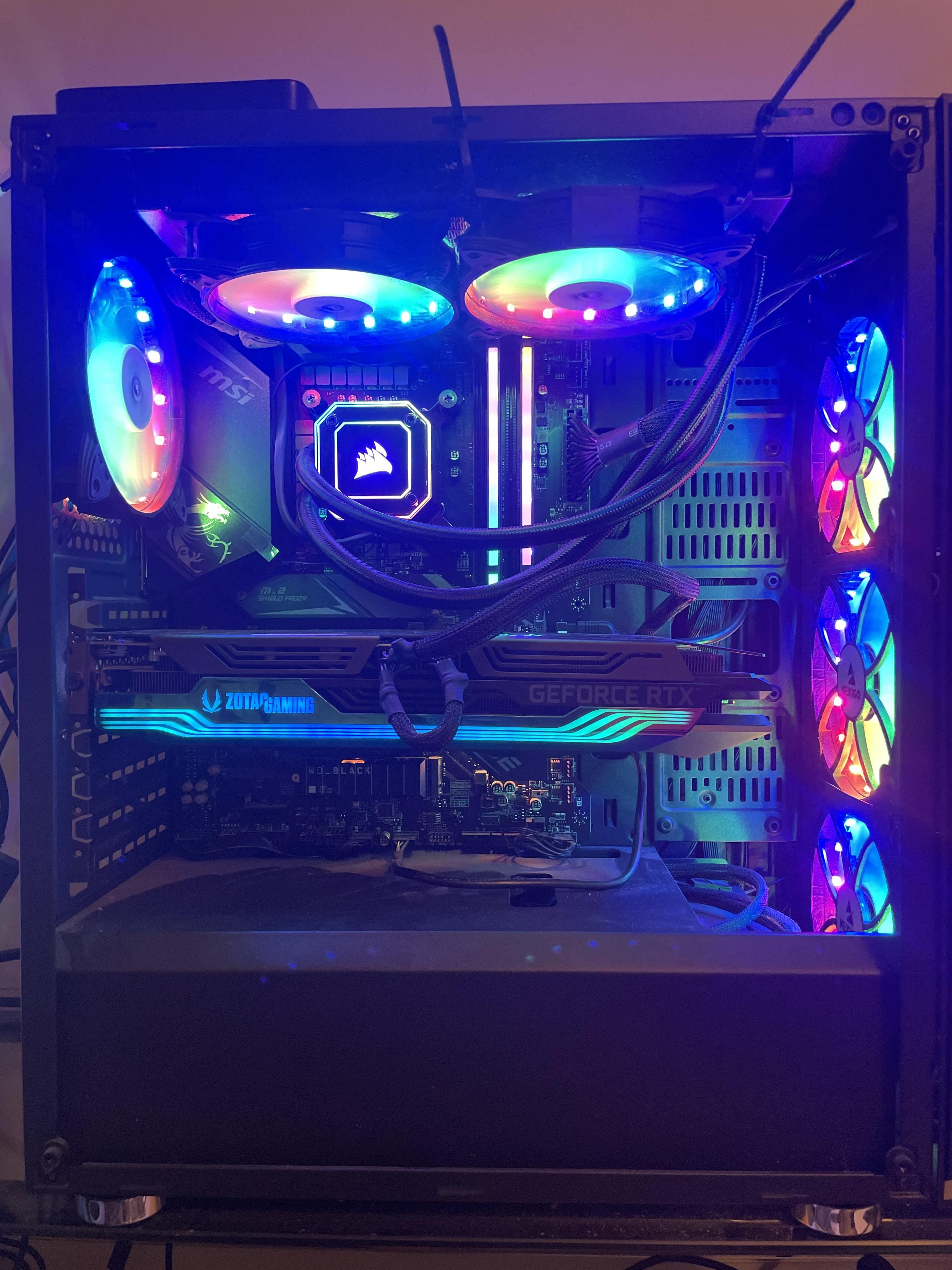 CORSAIR iCUE H100i ELITE CAPELLIX CPU Cooler Black CW-9060046-WW